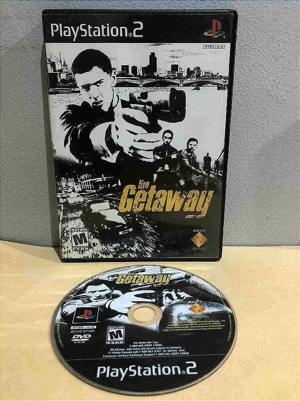 Getaway Sem Manual Americano PS2