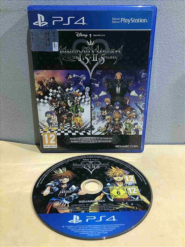 Kingdom Hearts HD 1.5 + 2.5 Remix Europeu PS4