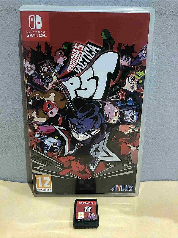 Persona 5 Tactica Europeu Switch