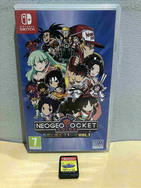 Neogeo Pocket Color Slection Vol 1 Europeu Switch