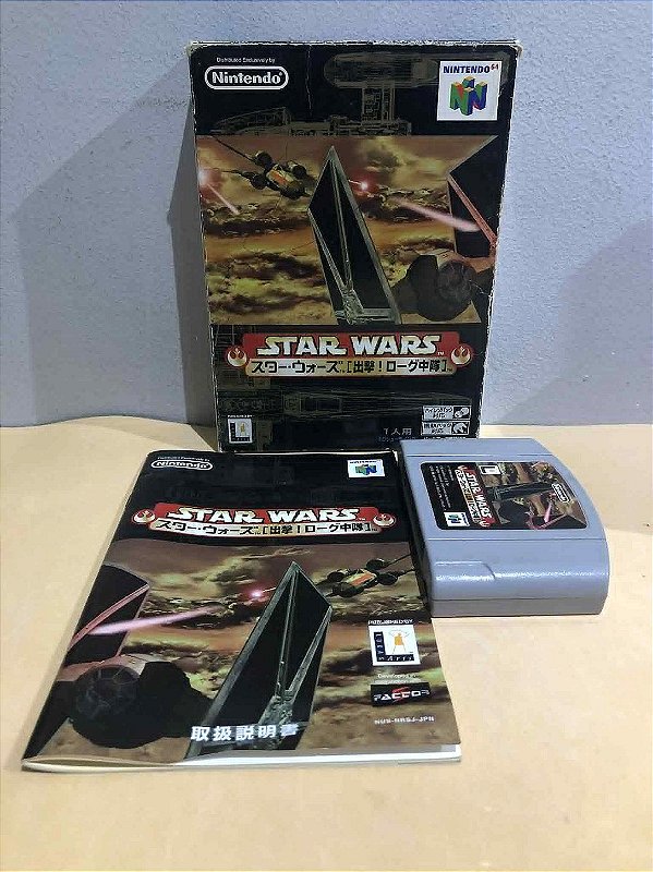 Star Wars Squadrons Na Caixa Japones Nintendo 64