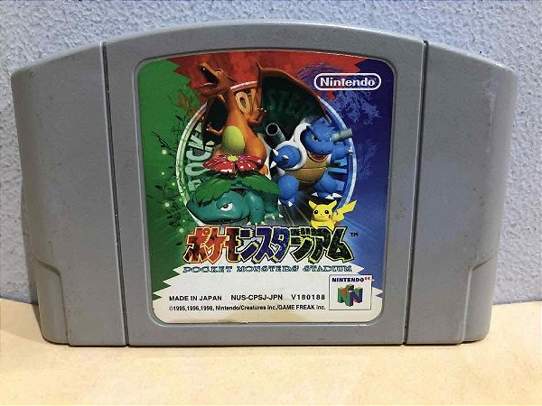 Pokemon Stadium Japones Nintendo 64