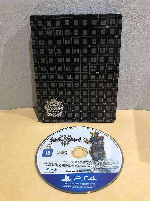 Steelbook Kingdom Hearts 3 Nacional PS4