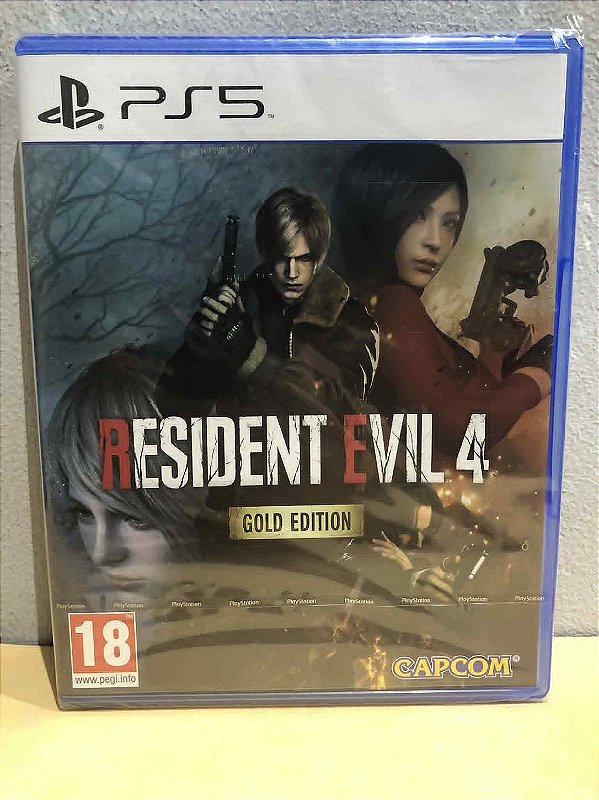 Resident Evil 4 Gold Edition LACRADO Europeu PS5