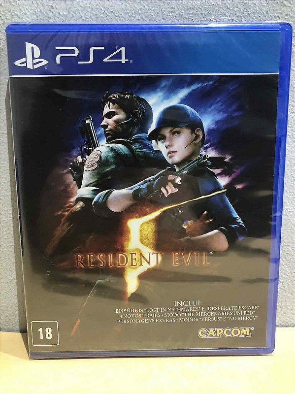 Resident Evil 5 LACRADO Nacional PS4