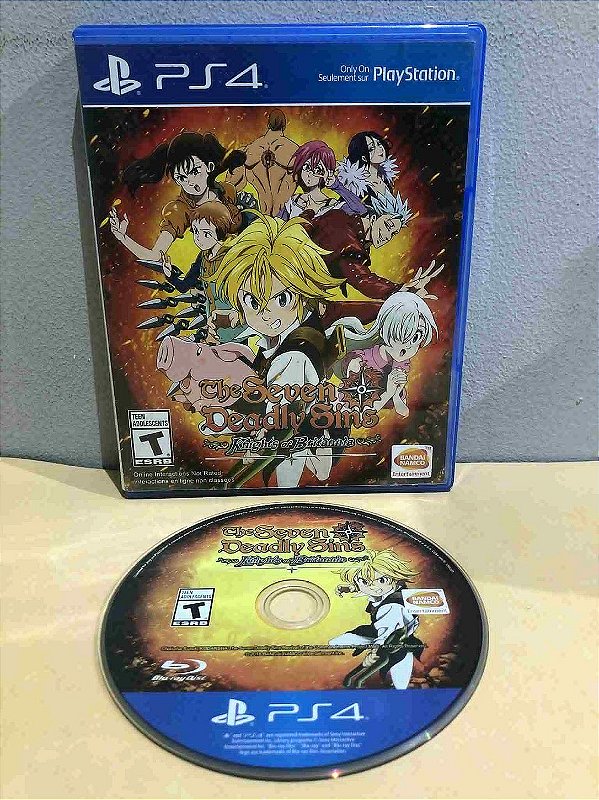 The Seven Deadly Sins Knights of Britannia Americano PS4