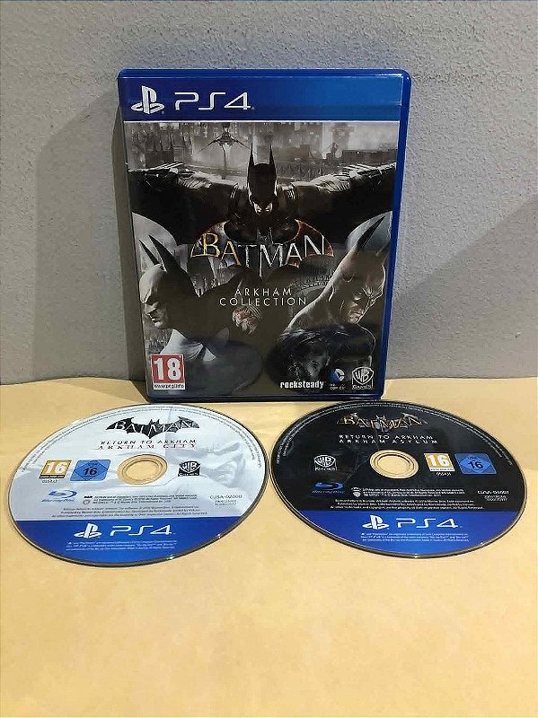 Batman Arkham Collecton Europeu PS4