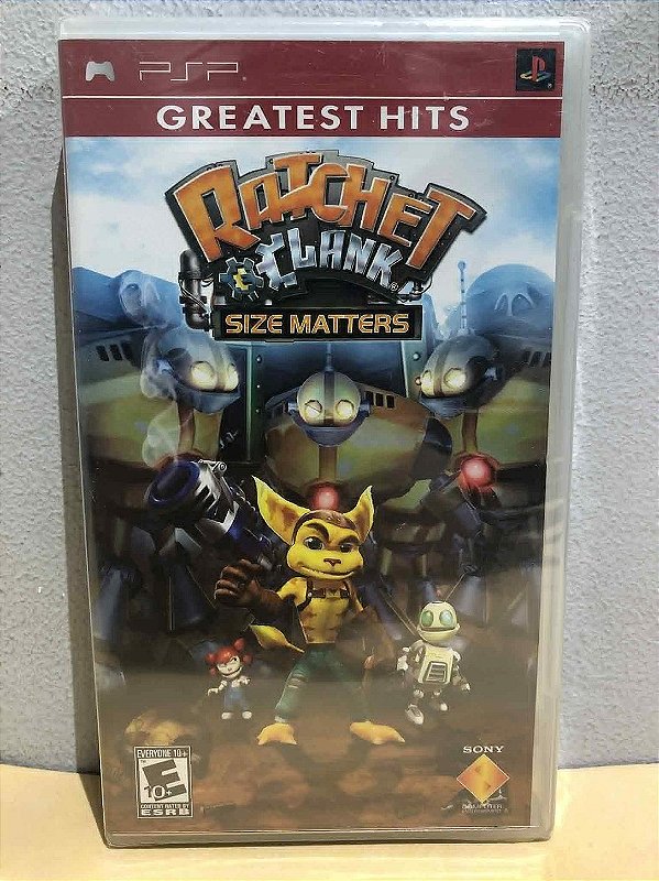 Ratchet & Clank Size Matters Greatest Hits LACRADO Americano PSP