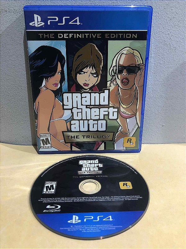 Grand Theft Auto Trilogy Americano PS4