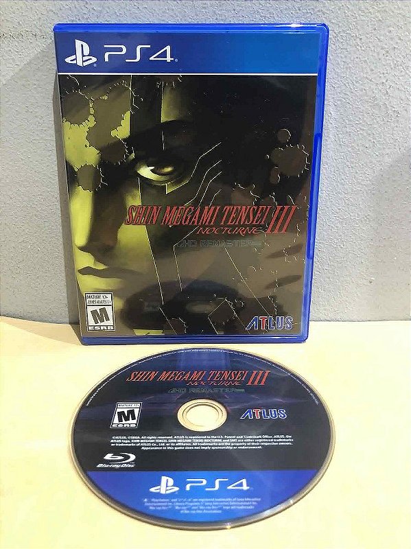 Shin Megami Tensei Nocturne HD Remaster Americano PS4