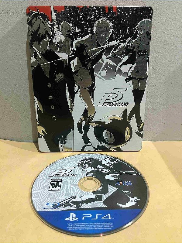 Persona 5 Steelbook Edition Americano PS4