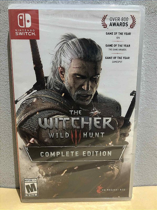 The Witcher 3 Complete Edition LACRADO Americano Switch