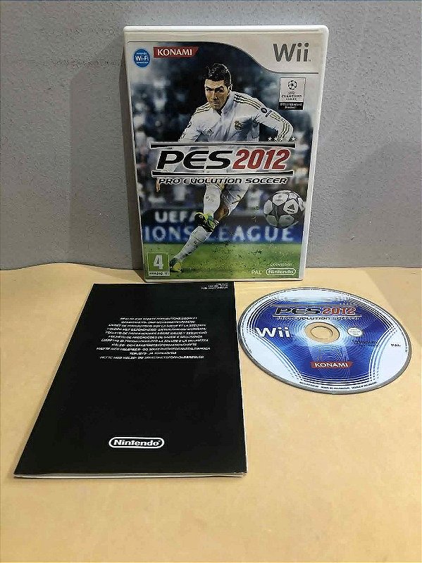 PES 2012 Europeu Wii