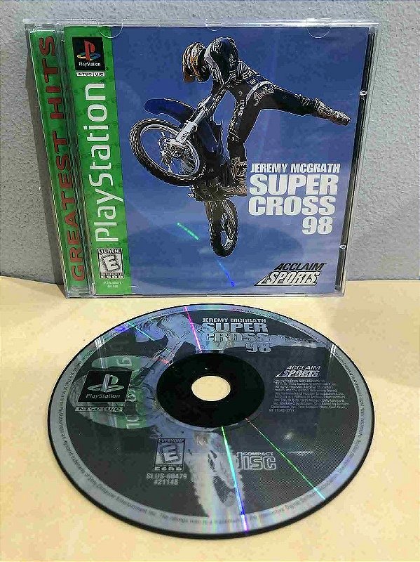 Super Cross 98 Greatest Hits Americano PS1