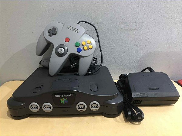 Console Nintendo 64 Preto Bivolt