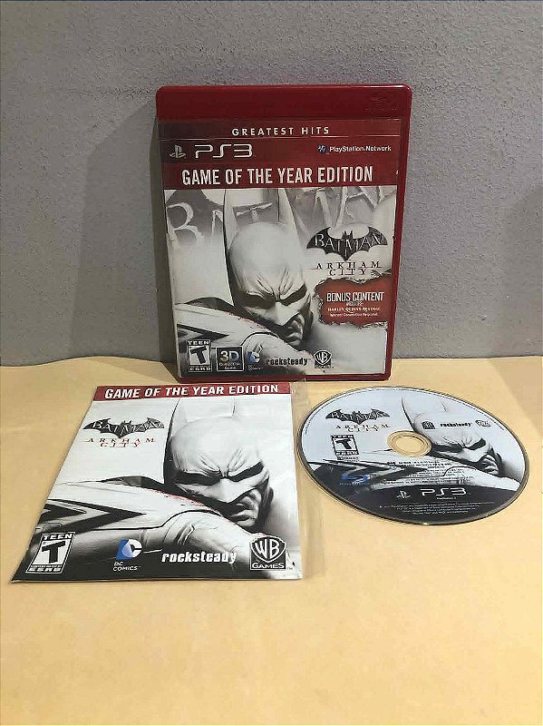 Batman Arkham City Greatest Hits Americano PS3