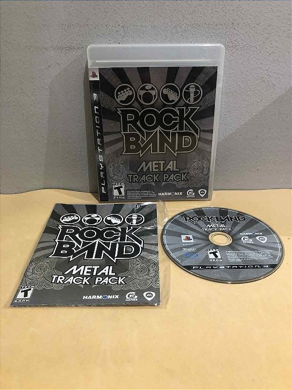 Rockband Metal Track Pack Americano PS3