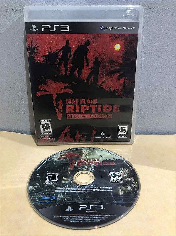 Dead Island Riptide Special Edition Sem Manual Americano PS3