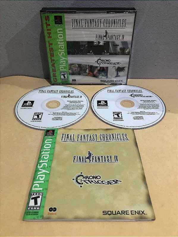 Final Fantasy Chronicles Greatest Hits Americano PS1