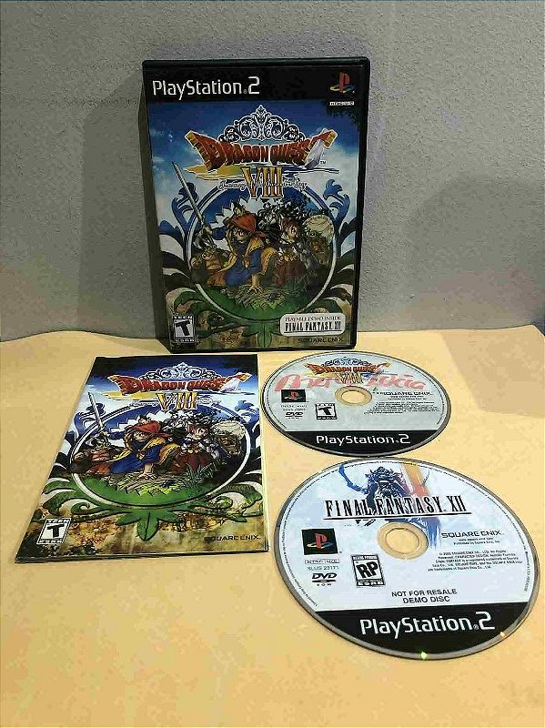 Dragon Quest VIII Americano PS2