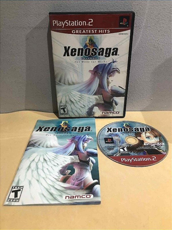 Xenosaga Greatest Hits Americano PS2