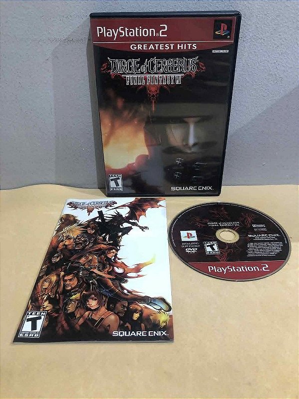 Dirge of Cerberus Final Fantasy VII Greatest Hits Americano PS2