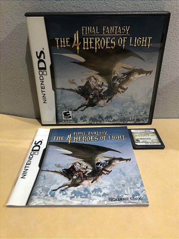 Final Fantasy 4 Heroes of Light Americano DS
