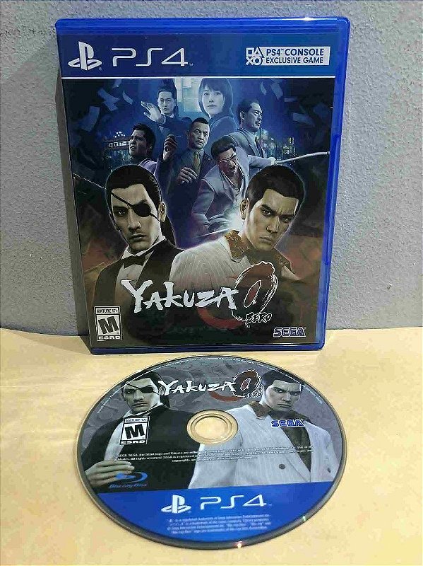 Yakuza 0 Zero Americano PS4