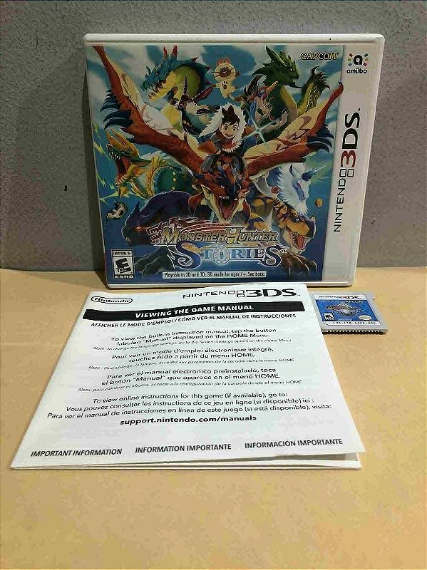 Monster Hunter Stories Americano 3DS