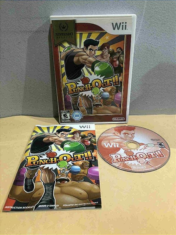 Punch Out Nintendo Selects Americano Wii