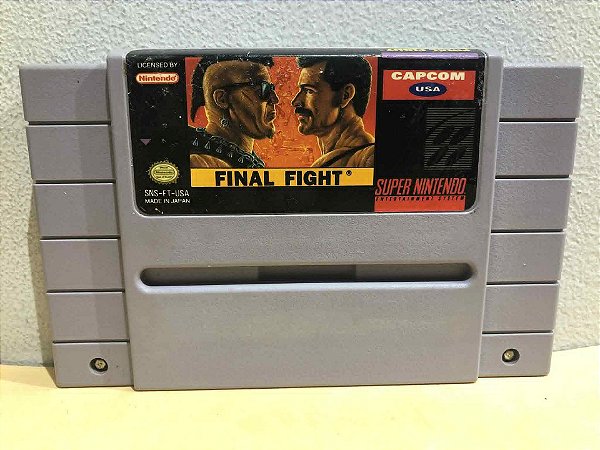 Final Fight Americano Super Nintendo