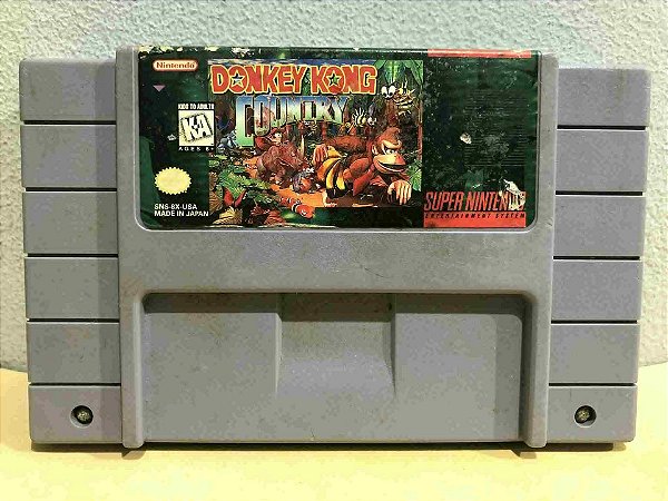 Donkey Kong Country Americano Super Nintendo