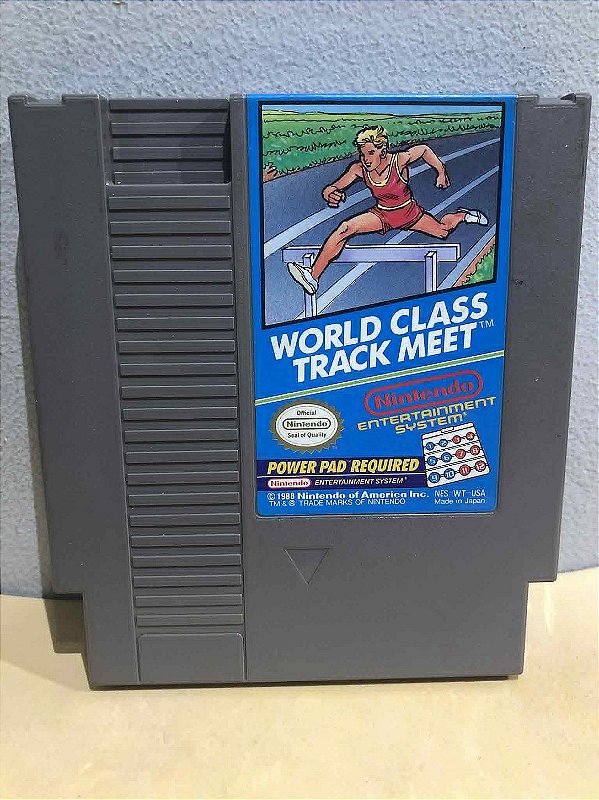World Class Track Meet Americano Nintendo NES