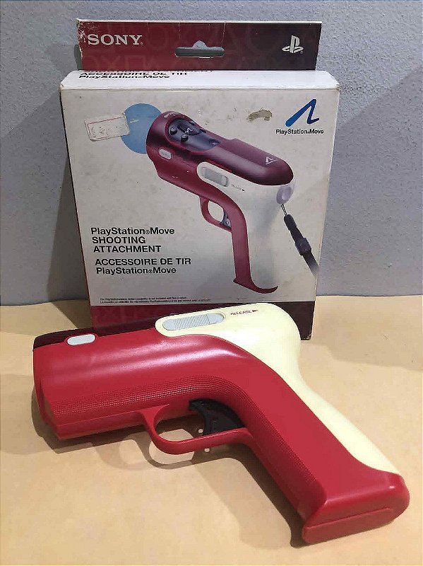 Playstation Move Shooting Attach Na Caixa PS3