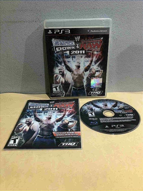 SmackDown Vs Raw 2011 Americano PS3