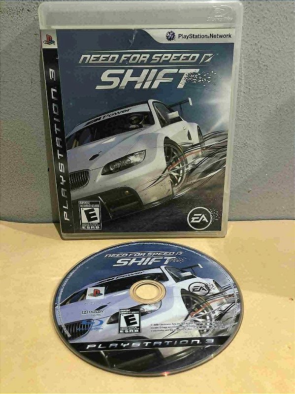 Need for Speed Shift Sem Manual Americano PS3