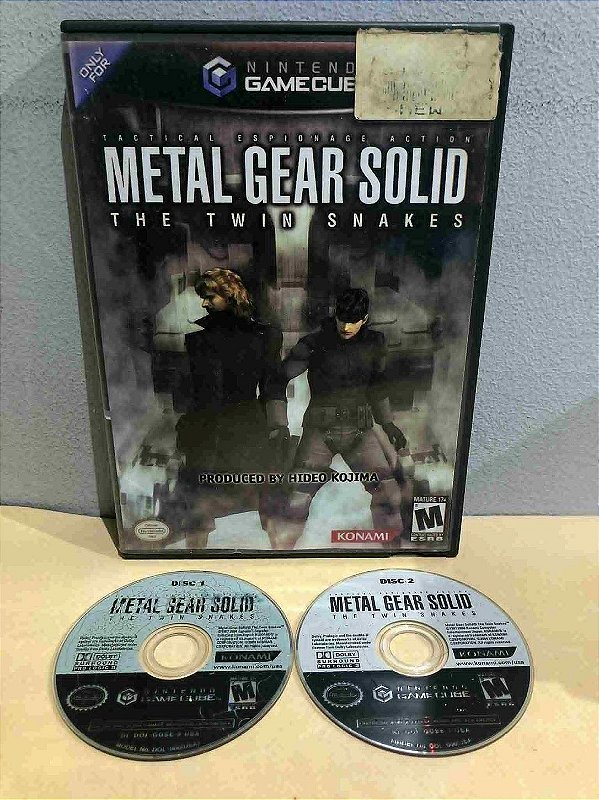 Metal Gear Solid Twin Snakers Americano GameCube