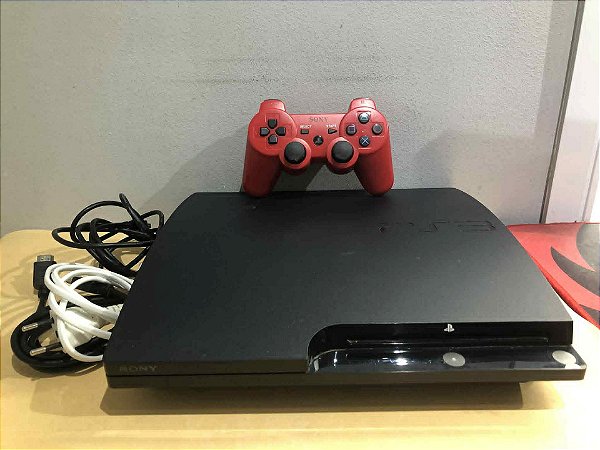 Console PS3 Preto Desbloqueado 110v