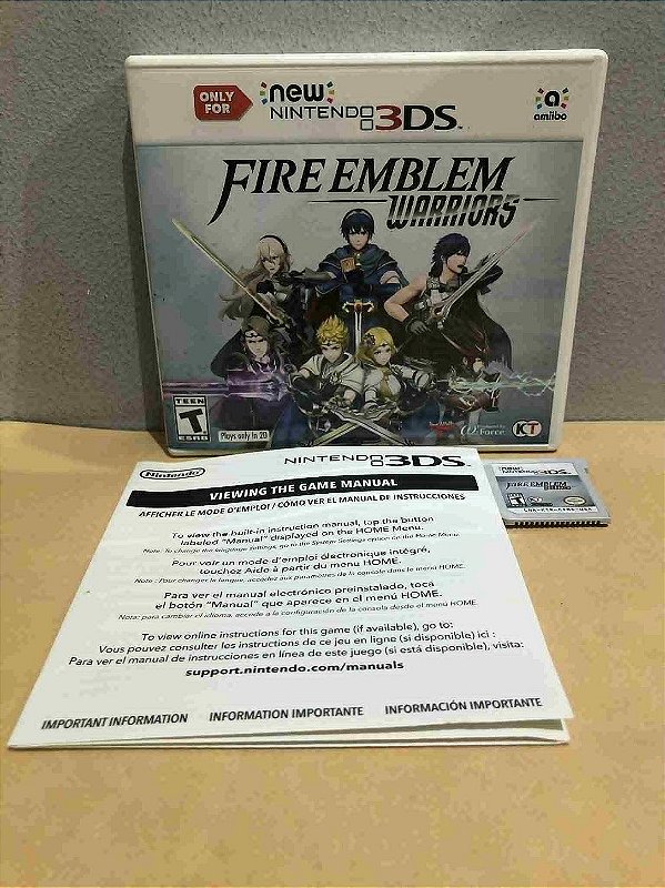 Fire Emblem Warriors Americano 3DS