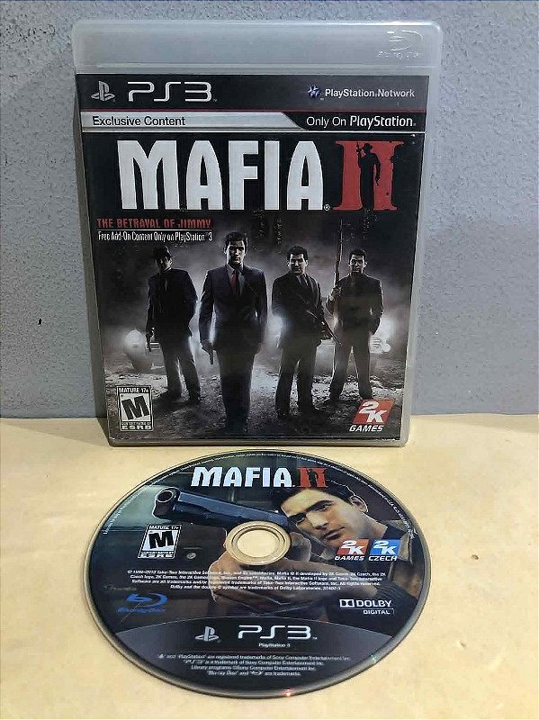 Mafia 2 Sem Manual Americano PS3