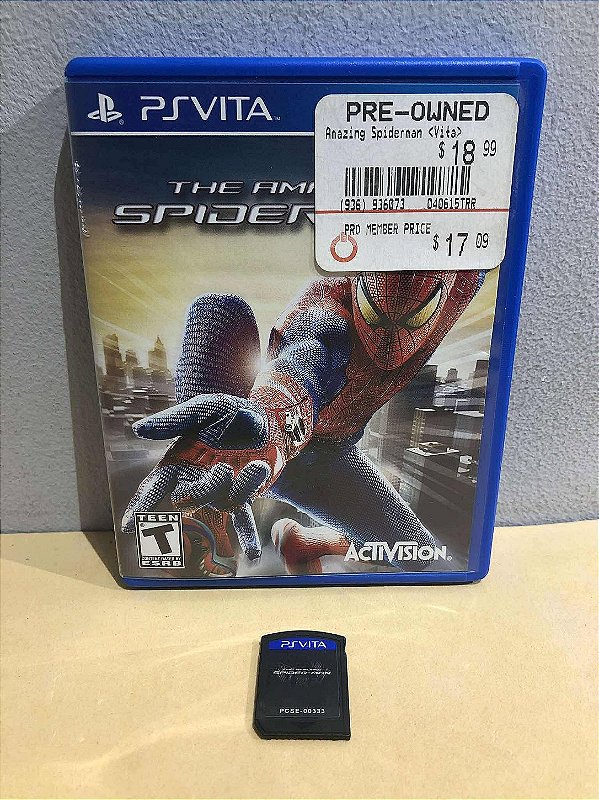 The Amazing Spiderman Americano PS Vita
