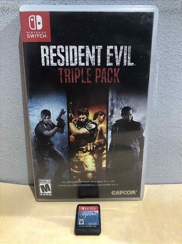 Resident Evil Triple Pack Americano Switch