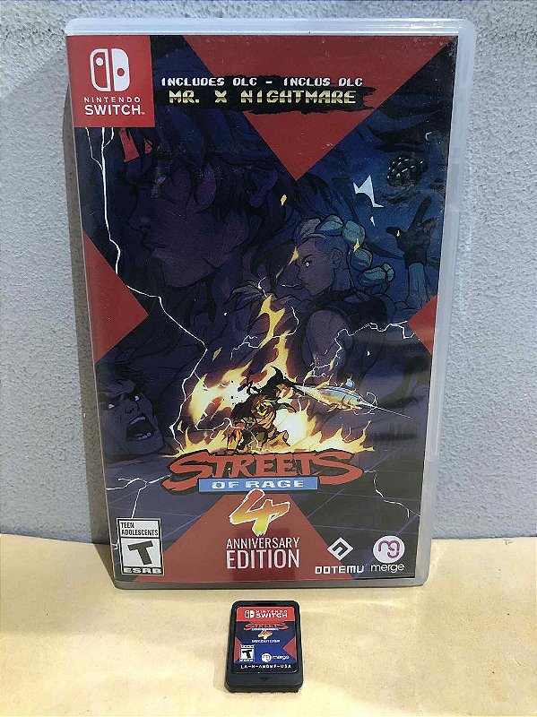 Streets of Rage 4 Anniversary Edition Americano Switch