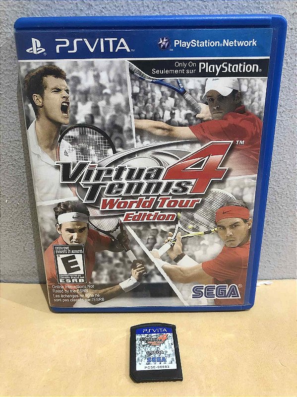 Virtua Tennis 4 World Tour Edition Americano PS Vita