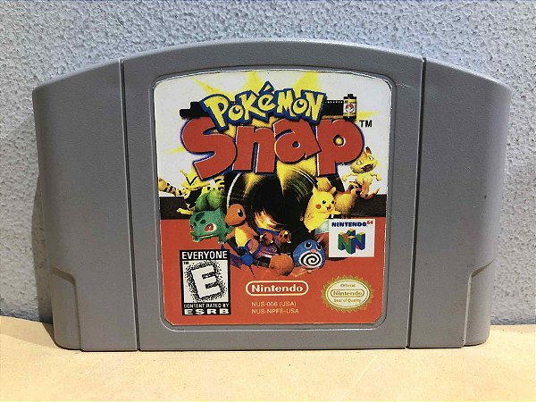 RELABEL - Pokemon Snap Americano Nintendo 64