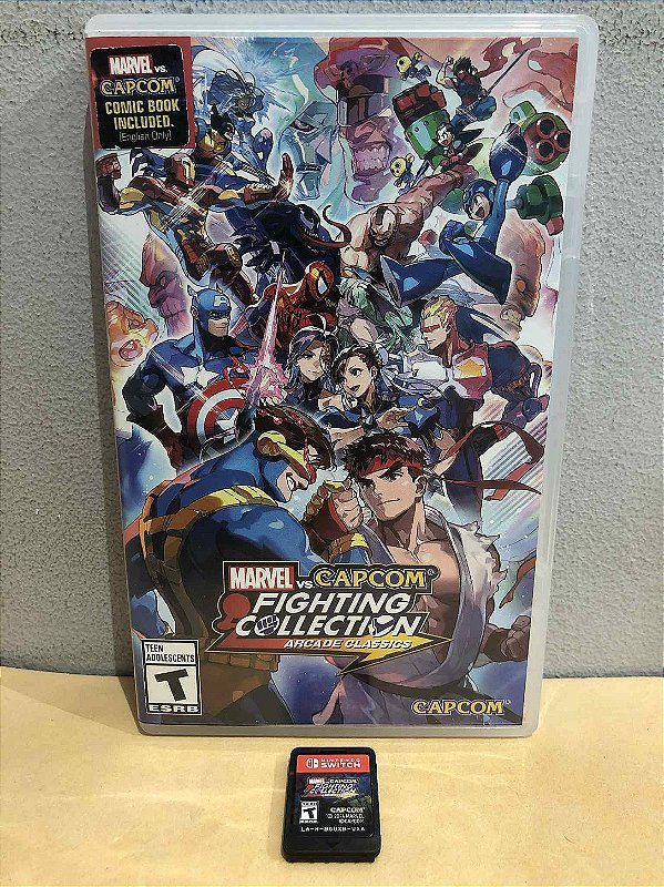 Marvel Vs Capcom Fighting Collection Arcade Classics Americano Switch