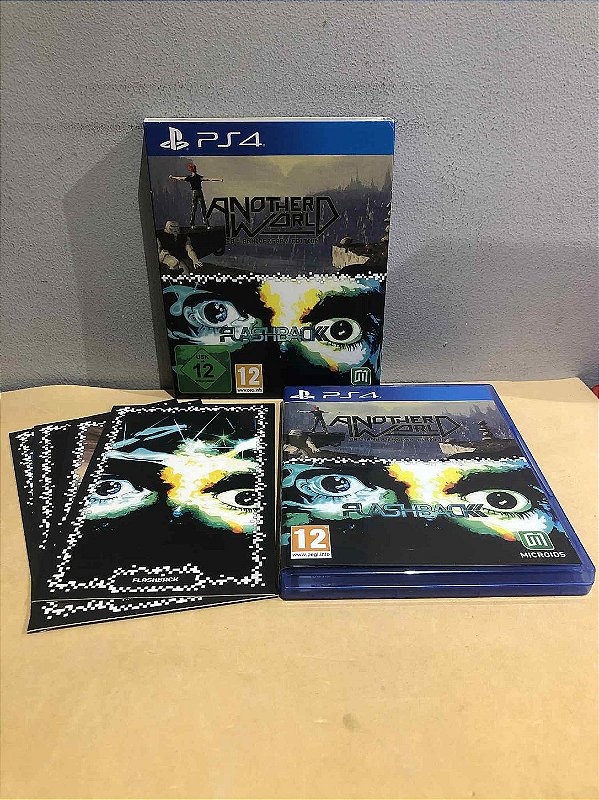 Another World + Flashback Europeu PS4