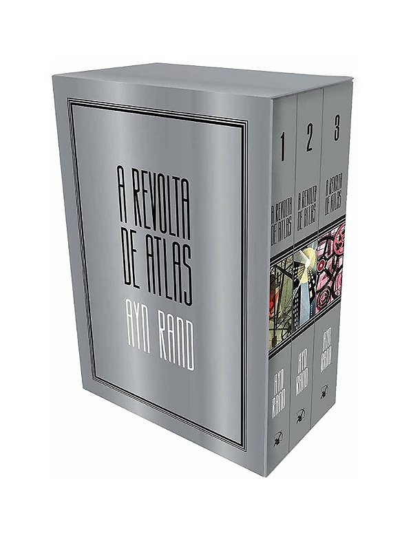 Box Revolta de Atlas (Edição Luxo) 3 volumes