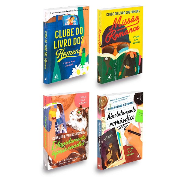 Série Clube do Livros dos Homens - Volumes 1 a 4