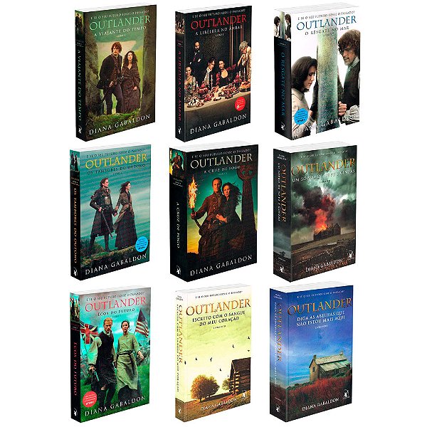 Coleção Outlander -  vol. 1 ao 9 - Diana Gabaldon